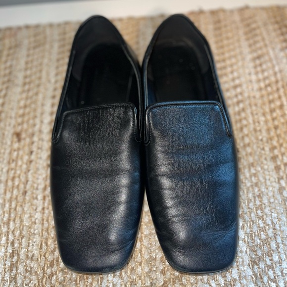 Everlane Day Loafer Modern Slipper Comfort Black Leather Women's Size 8.5 Office - Picture 3 of 10